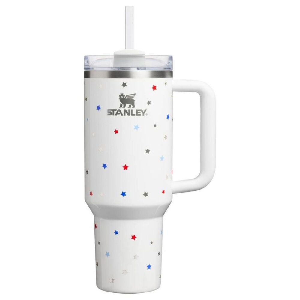 Stanley 40 oz Stainless Steel H2.0 FlowState Quencher Tumbler Starry Sparkle